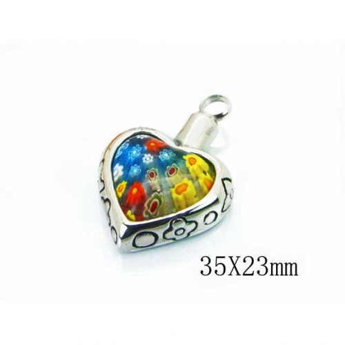 Wholesale Stainless Steel 316L Lover Pendants NO.#BC28P0135NS