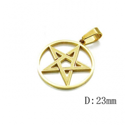 Wholesale Stainless Steel 316L Star Shape Pendants NO.#BC70P0288KLX