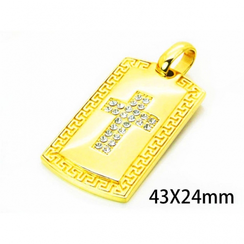 Wholesale Stainless Steel 316L Religion Pendants NO.#BC13P0315HHR