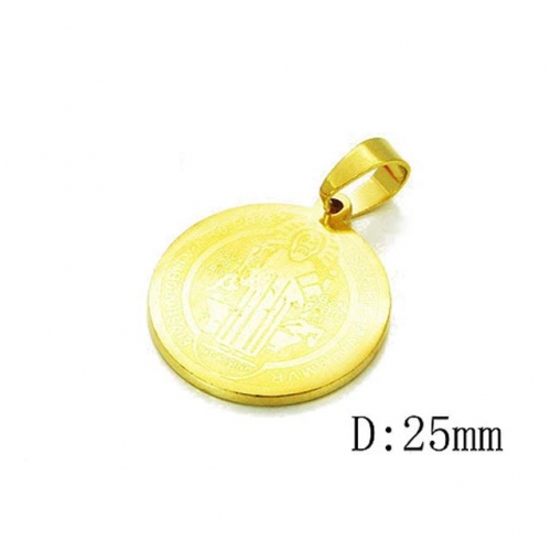 Wholesale Stainless Steel 316L Religion Pendants NO.#BC54P0181JL