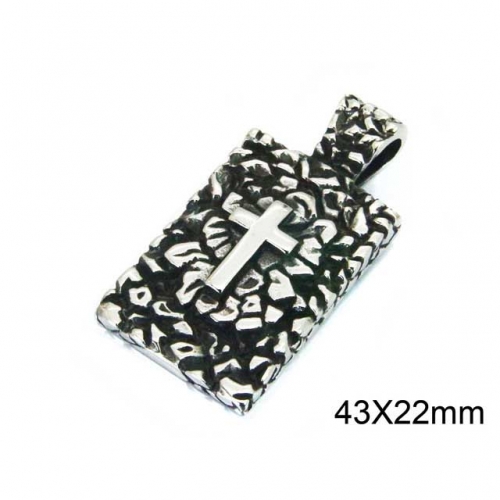 Wholesale Stainless Steel 316L Religion Pendants NO.#BC22P0746HIG