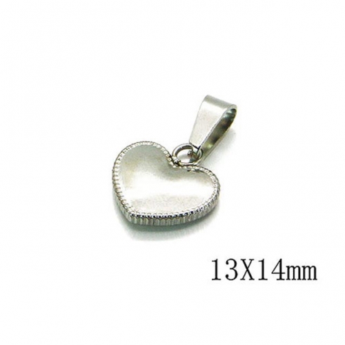 Wholesale Stainless Steel 316L Lover Pendants NO.#BC54P0179IS