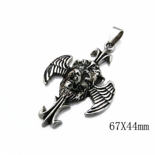 Wholesale Stainless Steel 316L Animal Shape Pendants NO.#BC06P0773H20