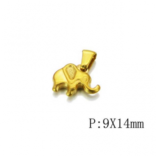 Wholesale Stainless Steel 316L Animal Shape Pendants NO.#BC54P0099IS