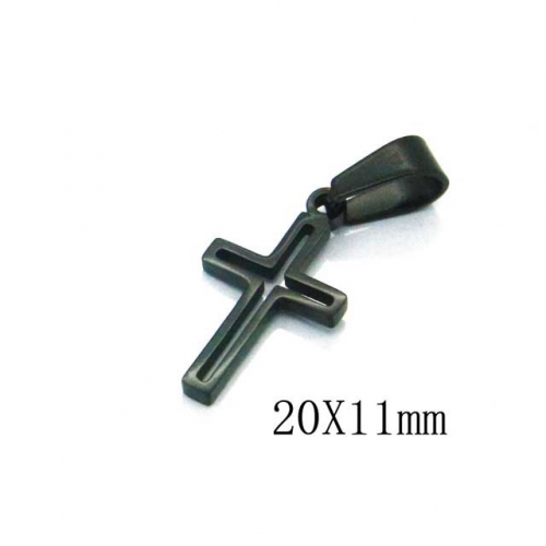 Wholesale Stainless Steel 316L Cross Pendants NO.#BC70P0696IZ