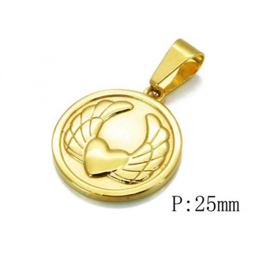 Wholesale Stainless Steel 316L Lover Pendants NO.#BC54P0046KE