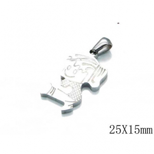 Wholesale Stainless Steel 316L Popular Pendants NO.#BC70P0254KE