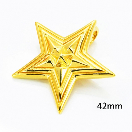 Wholesale Stainless Steel 316L Star Shape Pendants NO.#BC06P0144HHZ