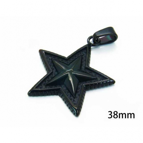 Wholesale Stainless Steel 316L Star Shape Pendants NO.#BC22P0309HJZ