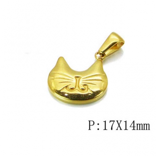 Wholesale Stainless Steel 316L Animal Shape Pendants NO.#BC54P0103IW