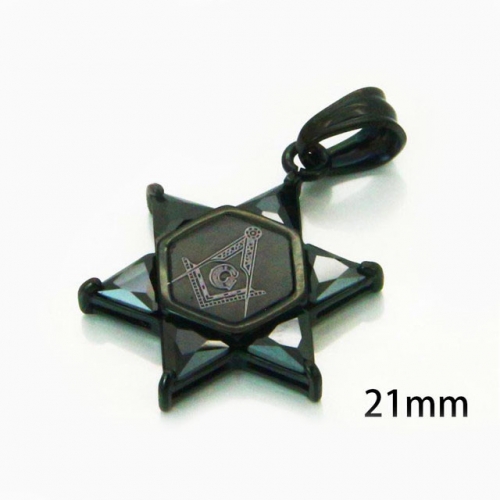 Wholesale Stainless Steel 316L Religion Pendants NO.#BC13P0514HLX