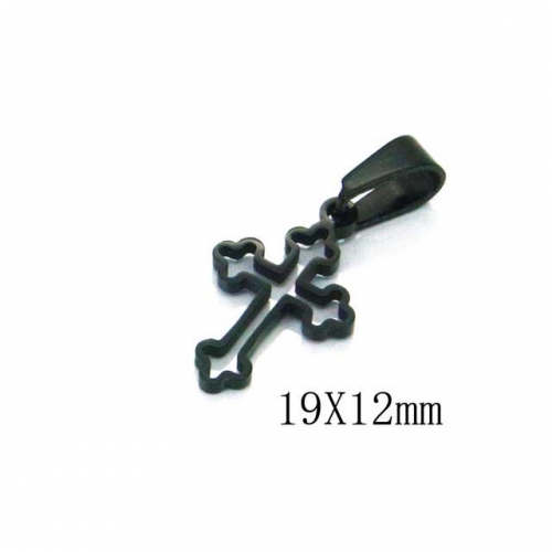 Wholesale Stainless Steel 316L Cross Pendants NO.#BC70P0711IF