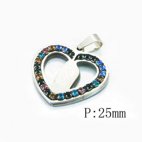 Wholesale Stainless Steel 316L Lover Pendants NO.#BC12P0769KL