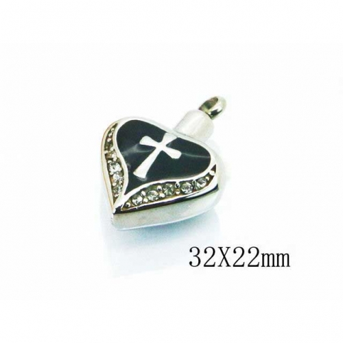 Wholesale Stainless Steel 316L Lover Pendants NO.#BC28P0138ND