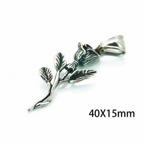 Wholesale Stainless Steel 316L Tree Shape Pendants NO.#BC59P0473LL