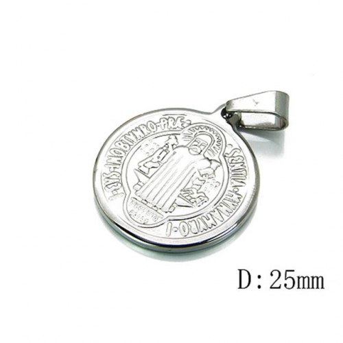 Wholesale Stainless Steel 316L Religion Pendants NO.#BC70P0277JLD