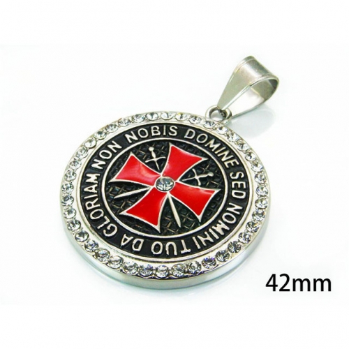 Wholesale Stainless Steel 316L Religion Pendants NO.#BC13P0170HIL