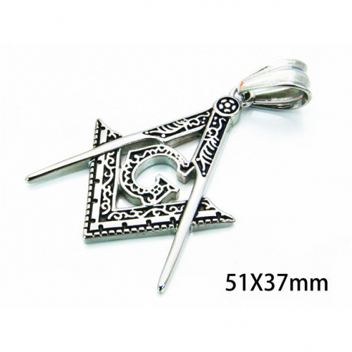 Wholesale Stainless Steel 316L Religion Pendants NO.#BC06P0195HFF