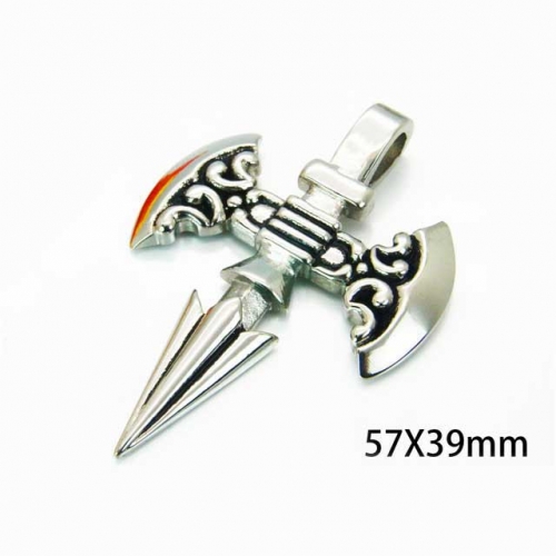 Wholesale Stainless Steel 316L Popular Pendants NO.#BC22P0407HID