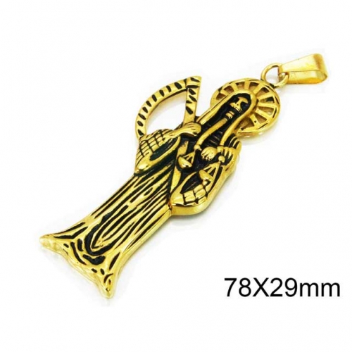 Wholesale Stainless Steel 316L Religion Pendants NO.#BC28P0029HIE