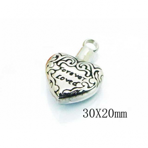 Wholesale Stainless Steel 316L Lover Pendants NO.#BC28P0137NA