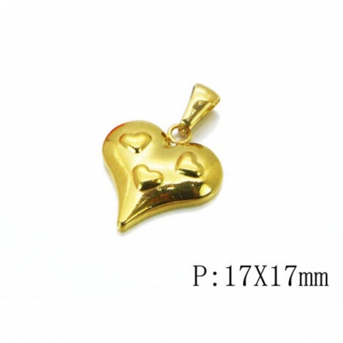 Wholesale Stainless Steel 316L Lover Pendants NO.#BC54P0097IF