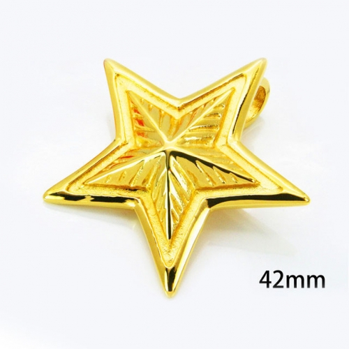 Wholesale Stainless Steel 316L Star Shape Pendants NO.#BC06P0146HHZ