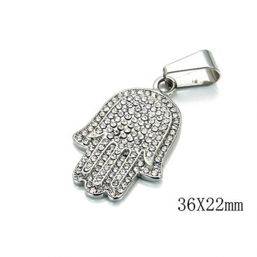 Wholesale Stainless Steel 316L Religion Pendants NO.#BC15P0115HNV