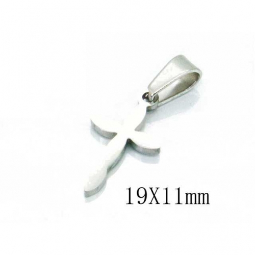 Wholesale Stainless Steel 316L Cross Pendants NO.#BC70P0577HLD