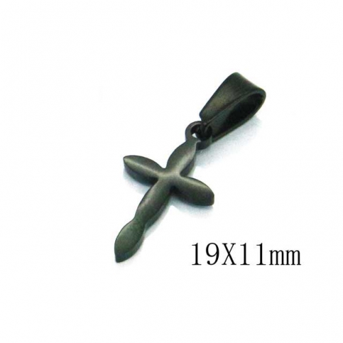 Wholesale Stainless Steel 316L Cross Pendants NO.#BC70P0581IY