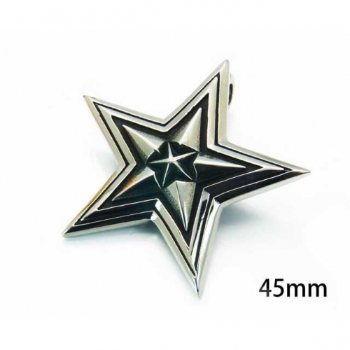 Wholesale Stainless Steel 316L Star Shape Pendants NO.#BC22P0311HIY