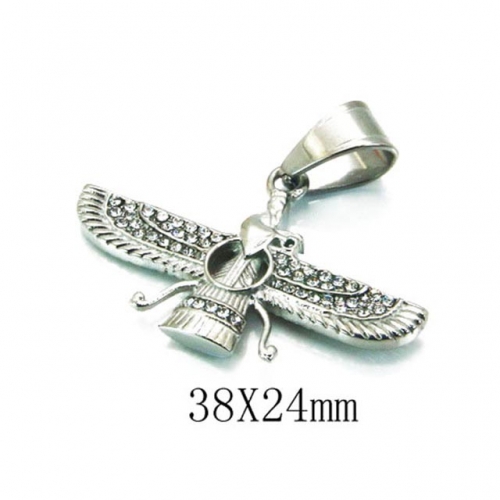 Wholesale Stainless Steel 316L Religion Pendants NO.#BC13P0207HZL