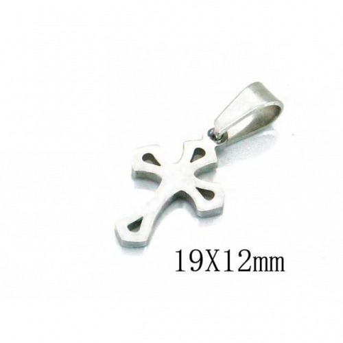 Wholesale Stainless Steel 316L Cross Pendants NO.#BC70P0702HLE