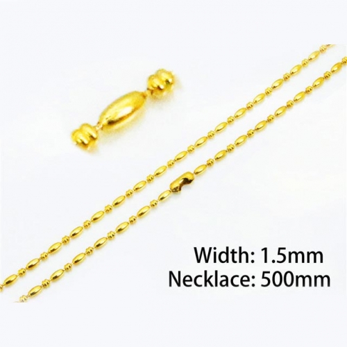 Wholesale Stainless Steel 316L Bead Chain NO.#BC62N0401IL