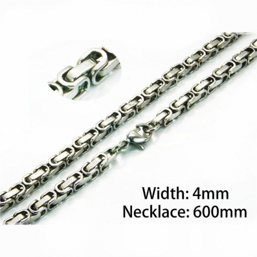 Wholesale Stainless Steel 316L Byzantine Chains NO.#BC54N0541HIU