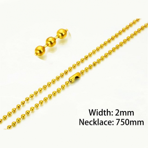 Wholesale Stainless Steel 316L Bead Chain NO.#BC70N0414JI