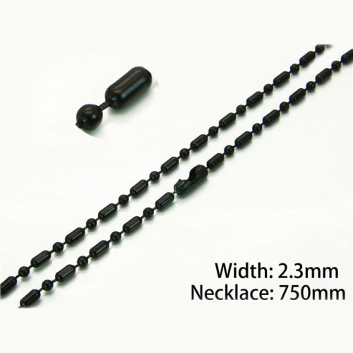 Wholesale Stainless Steel 316L Bead Chain NO.#BC70N0418JO