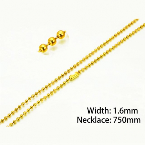 Wholesale Stainless Steel 316L Bead Chain NO.#BC70N0413IO