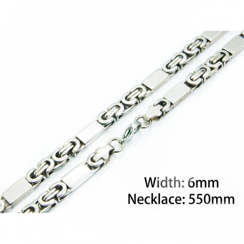 Wholesale Stainless Steel 316L Byzantine Chains NO.#BC08N0071HJD