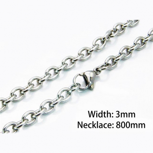 Wholesale Stainless Steel 316L Rolo Chain NO.#BC70N0332JZ