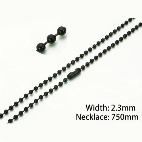 Wholesale Stainless Steel 316L Bead Chain NO.#BC70N0412JM