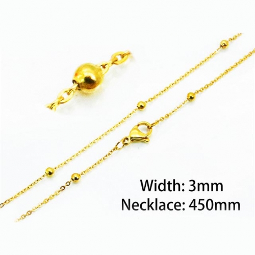 Wholesale Stainless Steel 316L Bead Chain NO.#BC62N0399HL