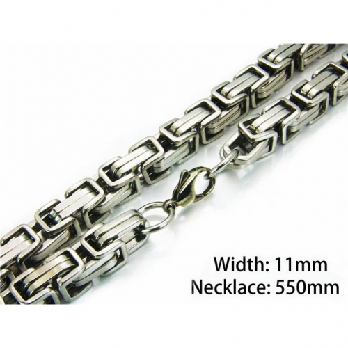 Wholesale Stainless Steel 316L Byzantine Chains NO.#BC08N0112IOZ