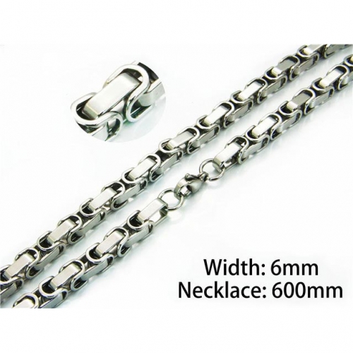 Wholesale Stainless Steel 316L Byzantine Chains NO.#BC54N0552HJS