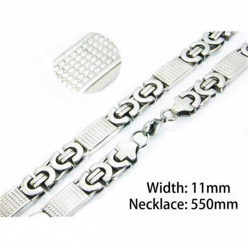 Wholesale Stainless Steel 316L Byzantine Chains NO.#BC08N0041HNC