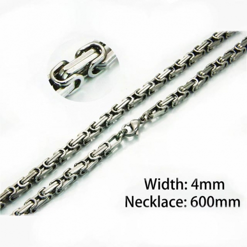 Wholesale Stainless Steel 316L Byzantine Chains NO.#BC54N0542HIW