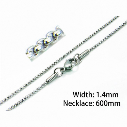 Wholesale Stainless Steel 316L Box Chains NO.#BC70N0358KS
