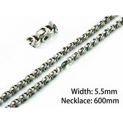 Wholesale Stainless Steel 316L Byzantine Chains NO.#BC54N0551HJE