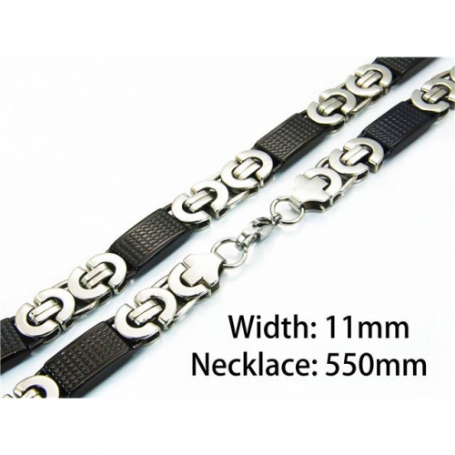 Wholesale Stainless Steel 316L Byzantine Chains NO.#BC08N0106IJT