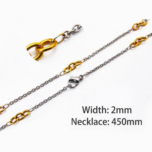 Wholesale Stainless Steel 316L Rolo Chain NO.#BC40N0100L5